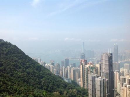 Victoria Peak in Hong Kong pic